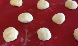 Rolled formed dough